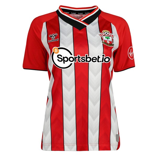 Heimtrikot Southampton Damen 2021-2022 Günstige Fußballtrikots